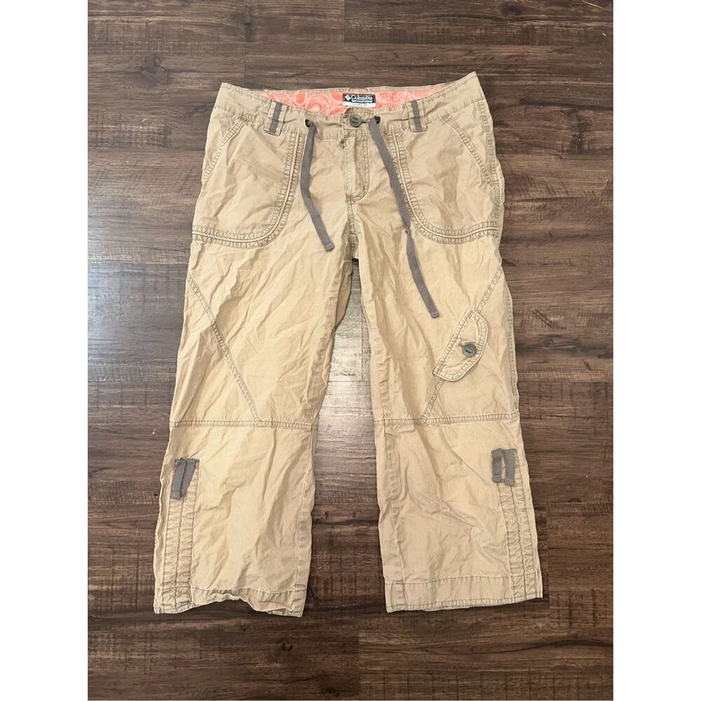 Columbia Cargo Capri Pants, Sz 8